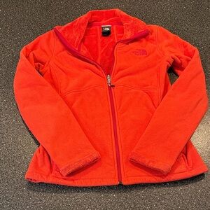 The North Face Vibrant Coral Fleece Jacket - size small